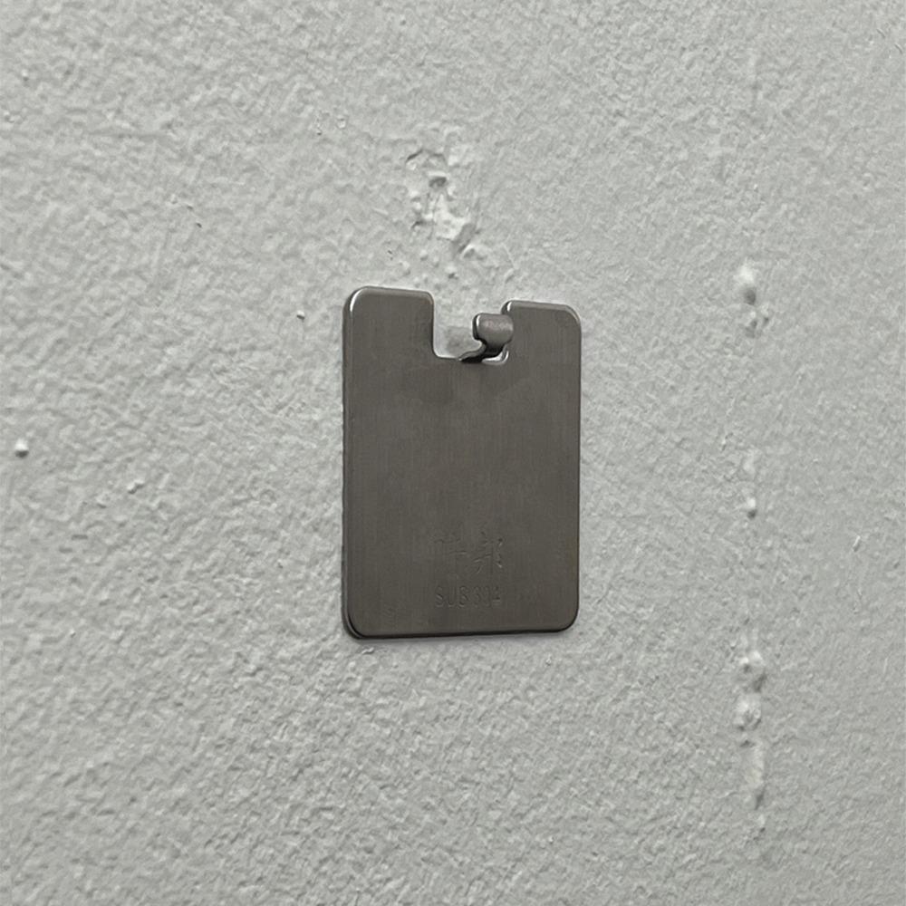 무타공 액자 걸이 벽에 시계 걸기 벽액자 고정 접착 고리 아트월 304 201스텐