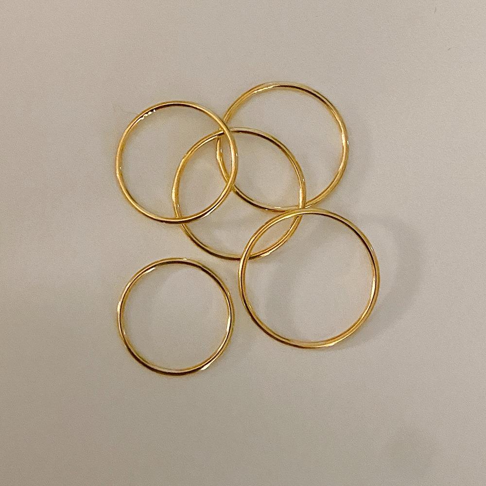 1mm simple ring
