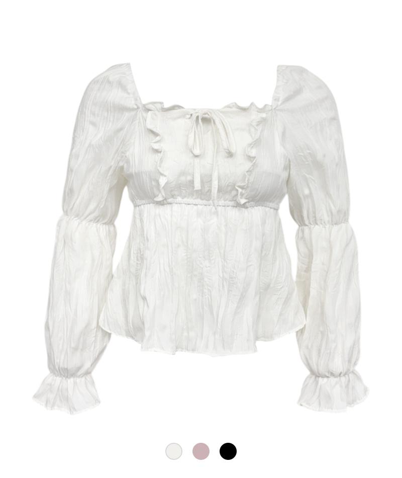 헤이 링클 블라우스