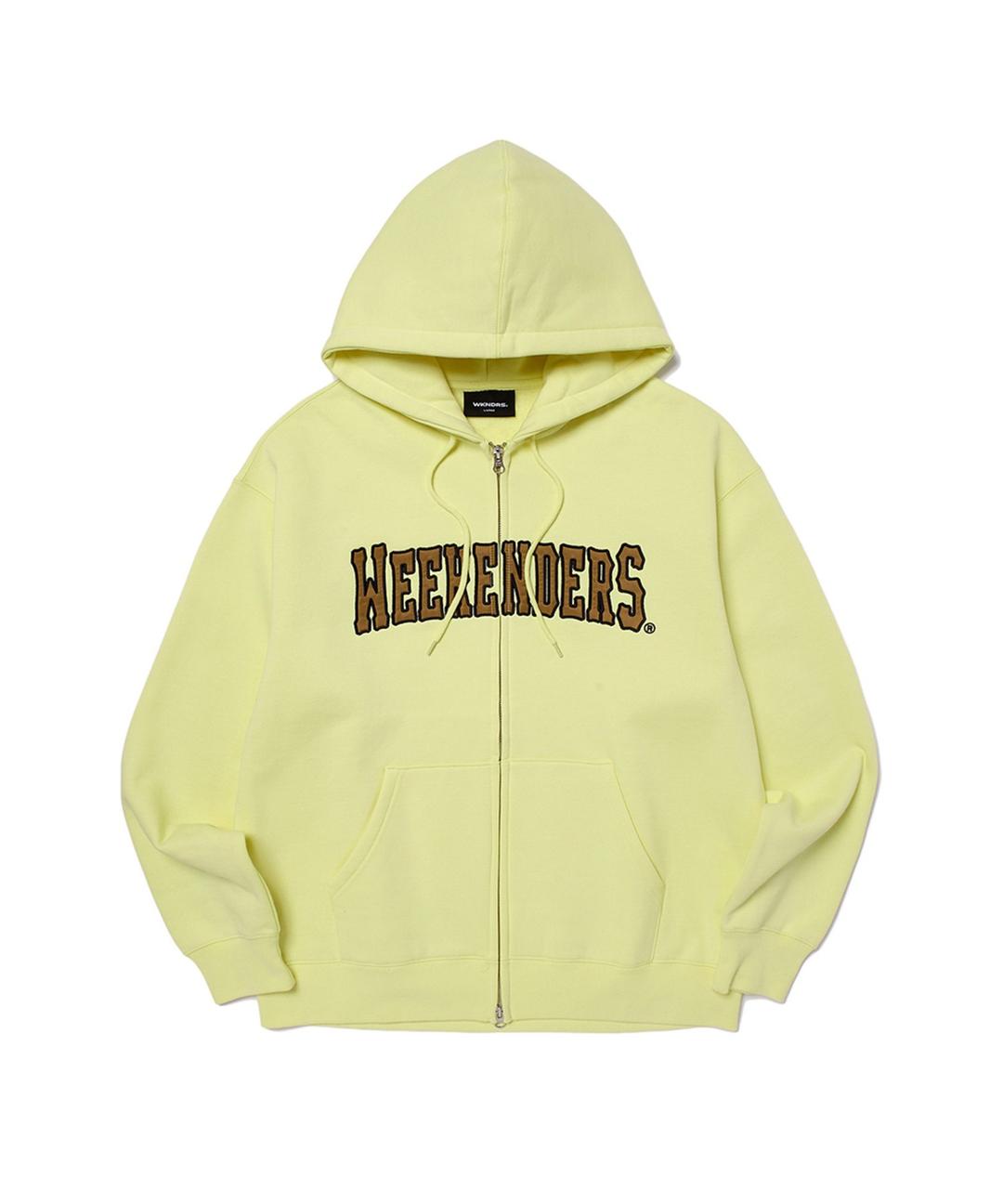 위캔더스 COWBOYS ZIPUP HOODIE (Lemon)
