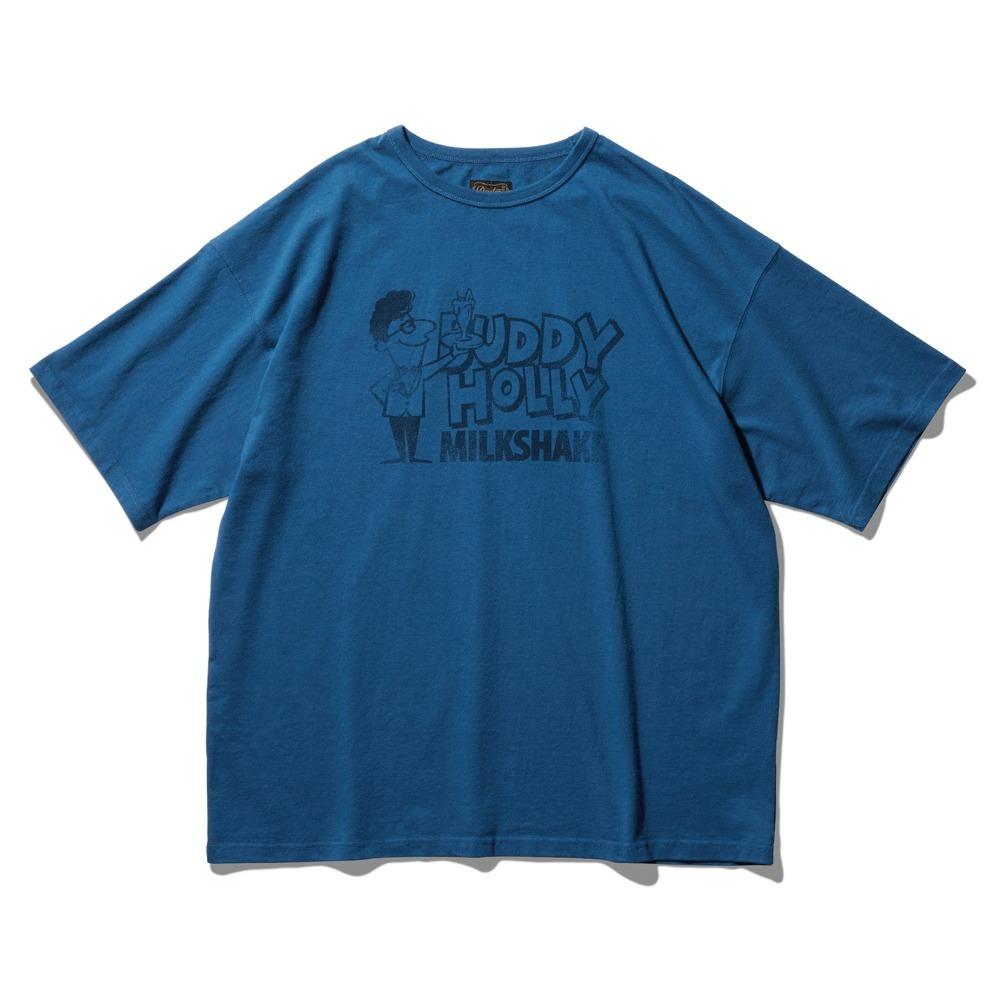 DEUTEROBuddy Holly Garcons S/S Tee(Blue)