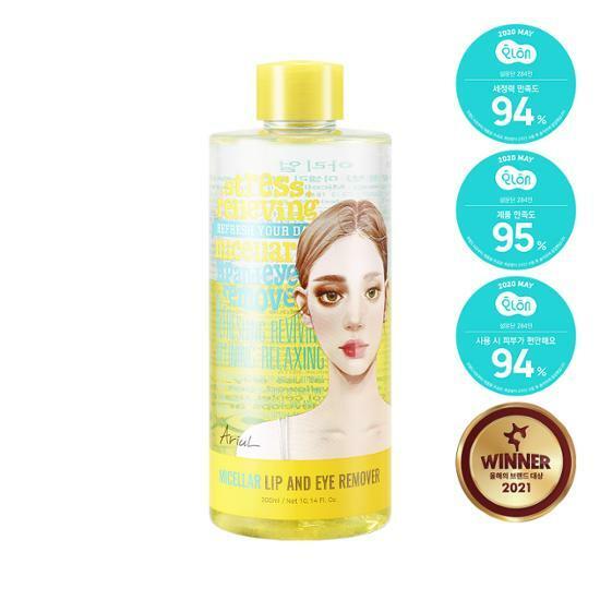아리얼 스트레스 릴리빙 미셀라 립앤아이 리무버 300ml
