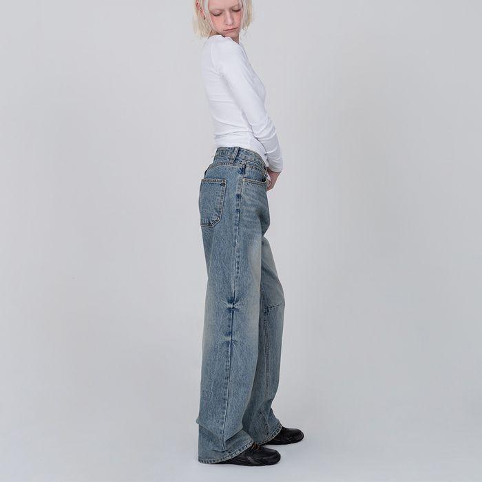 [2nd Order] SIDEPOINT WASHING DEINM (MEDIUM BLUE)