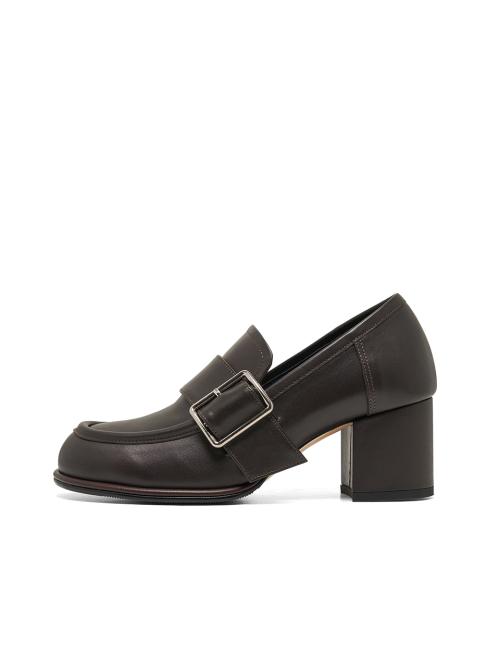 IS_241713(3cm)_241714(6cm)_IDEAL LOAFER (Dark Brown)