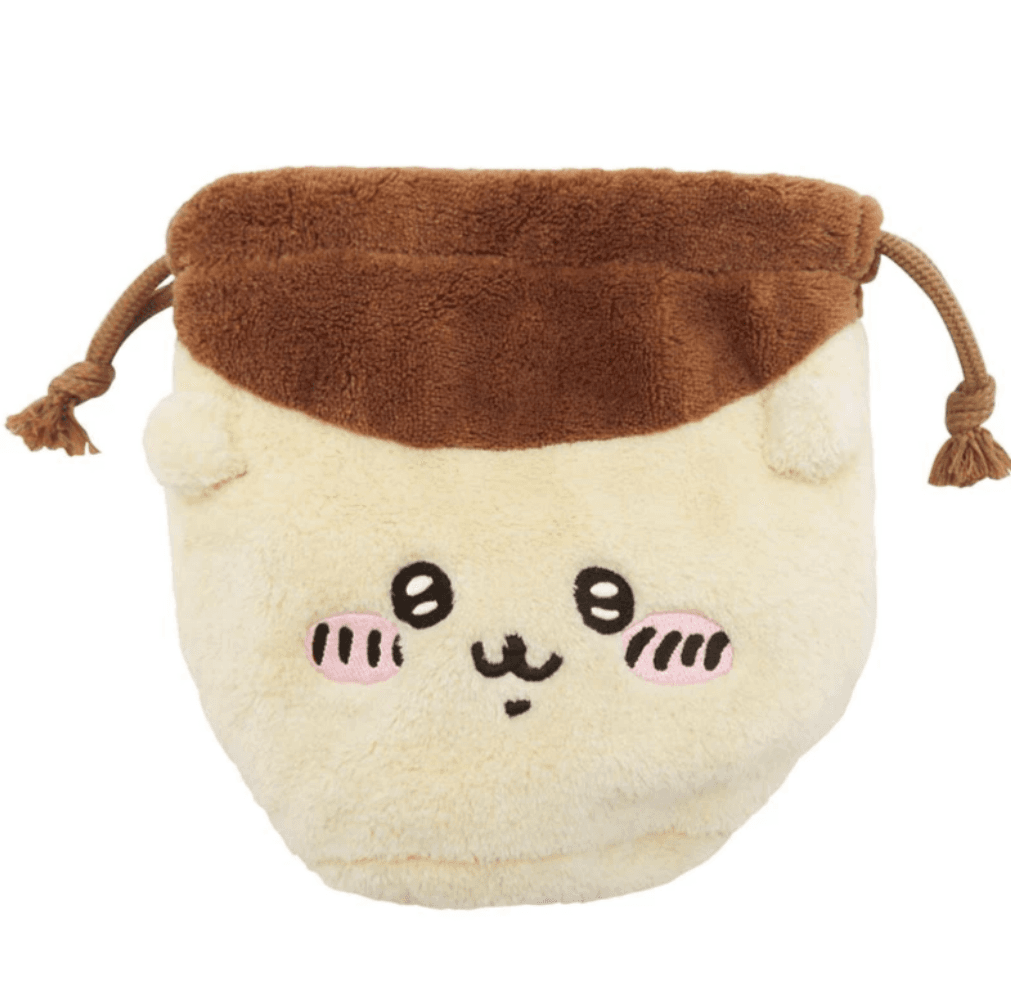 바로배송 / 치이카와 페이스 건착 파우치(쿠리만주)