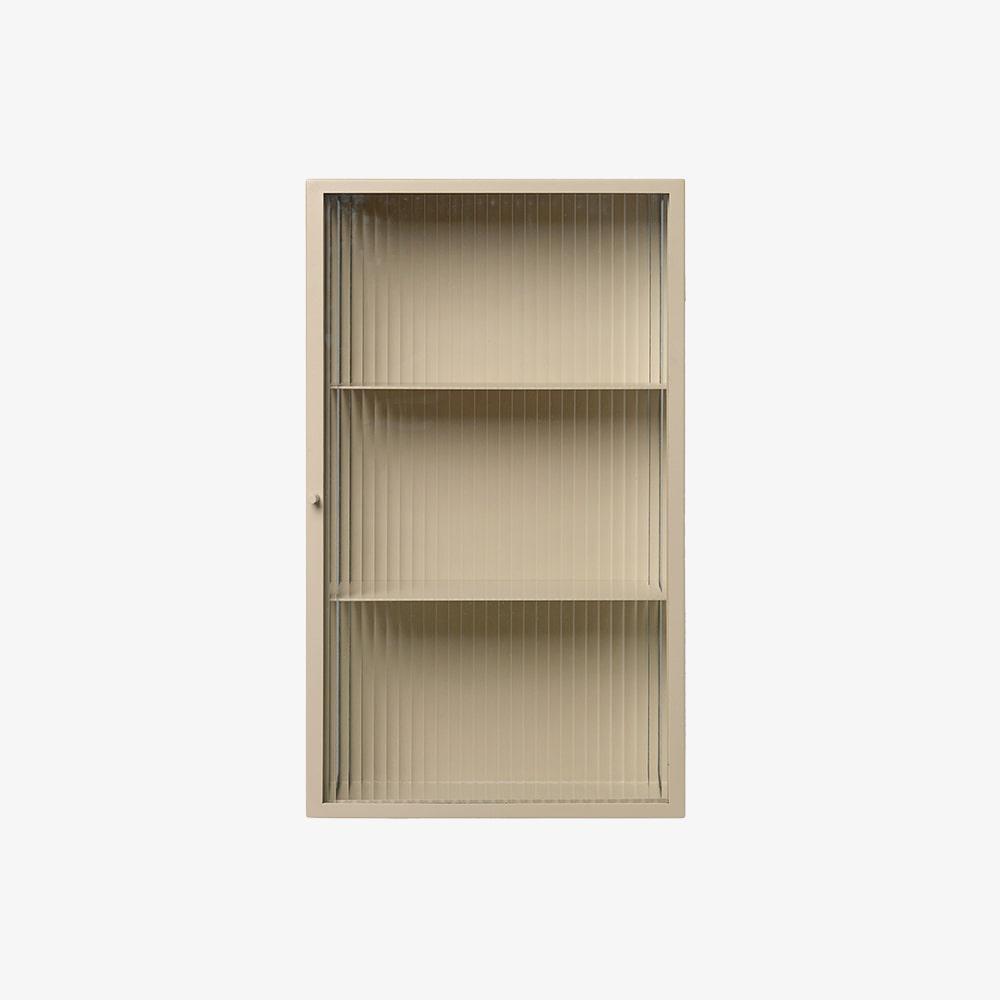 HAZE WALL CABINE REEDED GLASS CASHMERE