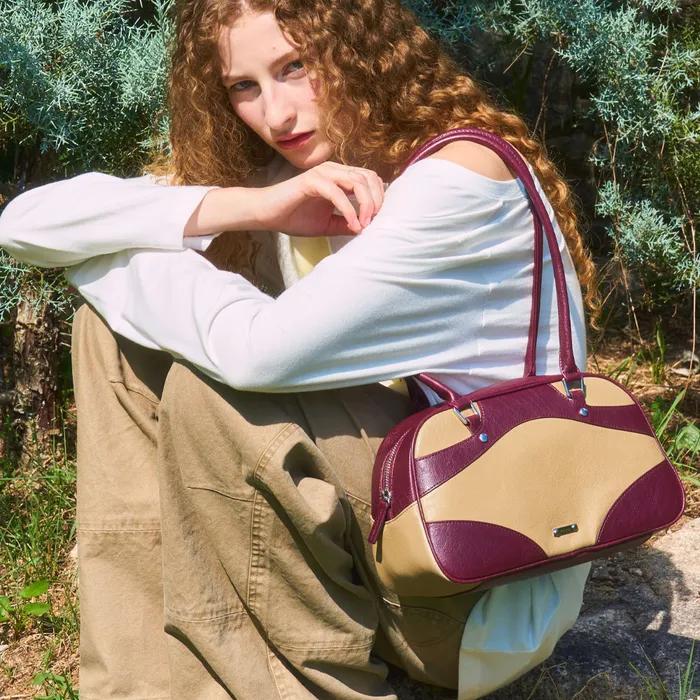 Boni Bag in Burgundy