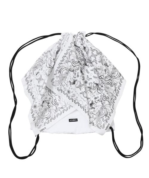 Bandana Drawsting Bag [WHITE]