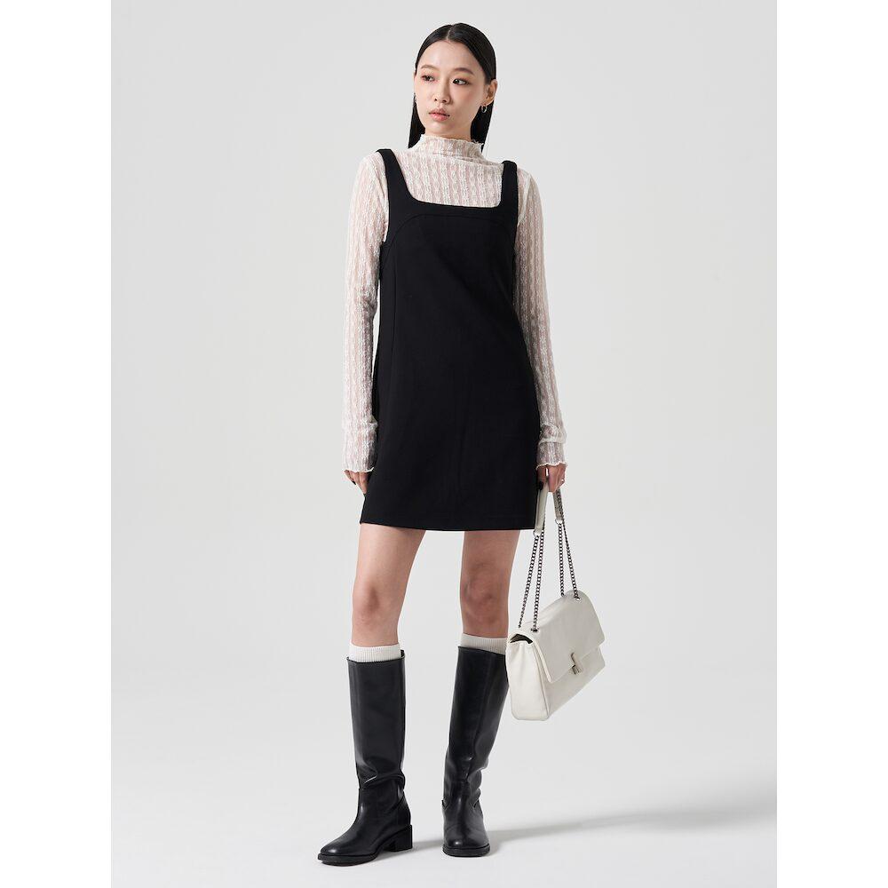 에잇세컨즈 심플 미니 원피스  블랙 (114171DQ15)