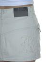 Low-rise Denim Skirt Pants Off White