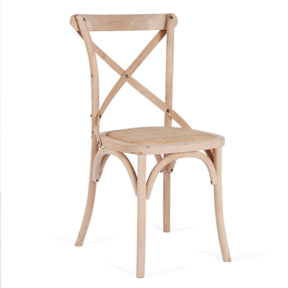 프렌치 원목 식탁의자 라탄 인테리어 의자