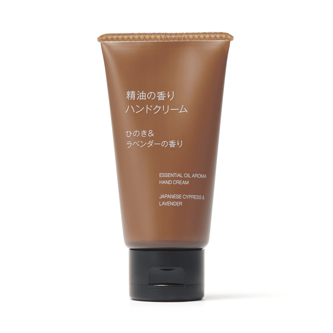 精油の香り　ハンドクリーム　ひのき＆ラベンダーの香り