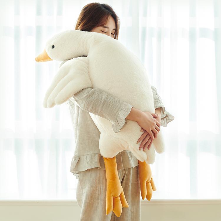 "안아주라구스" New 로라네 애착 구스 바디필로우 쿠션 130cm 2종택1 (톡별)