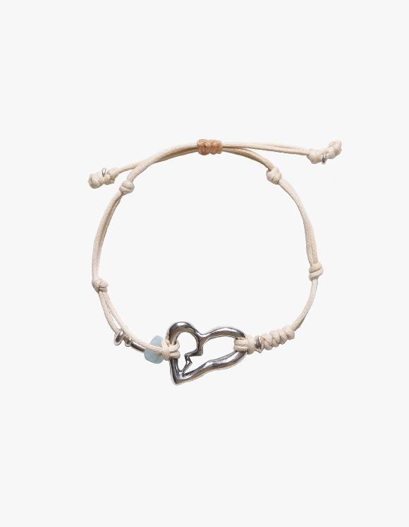 Broken Heart Pendant Bracelet Ver. 02 - Ivory