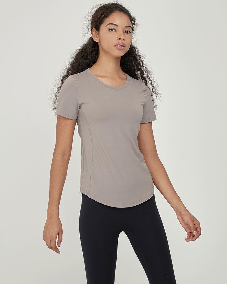 나일론 베이직 반팔 티셔츠