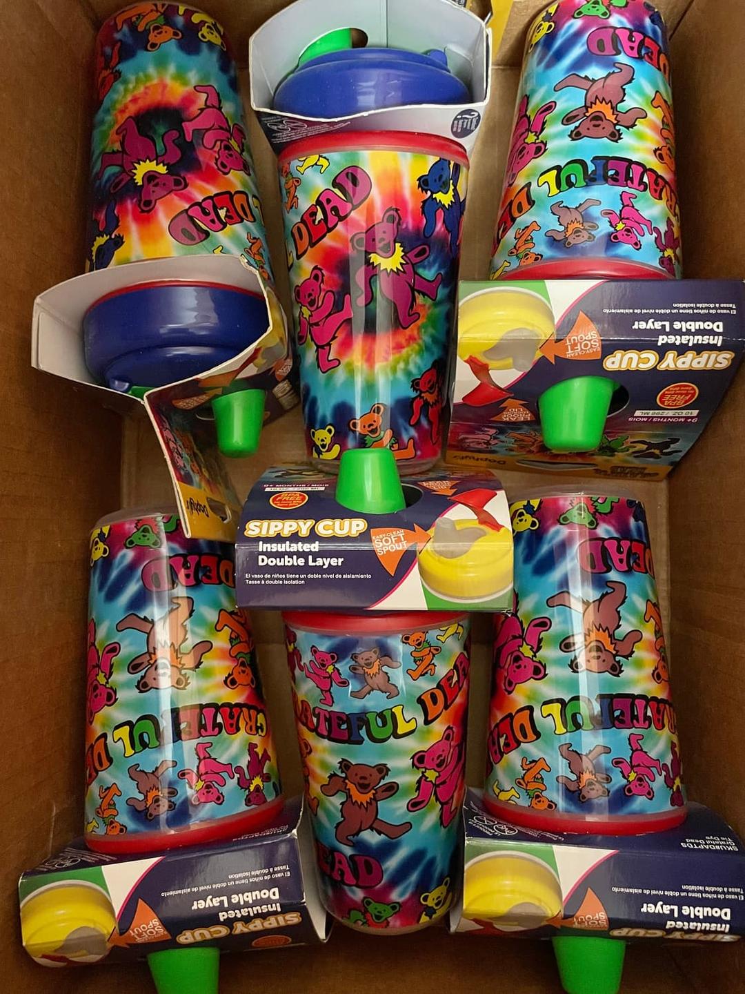 택포) 국내 유일 그레이트풀 데드 타이다이 텀블러 보틀