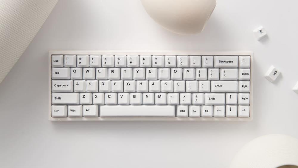 스웨그키 세라키 세라믹 V2 키캡 White Legend Black Pink Blue