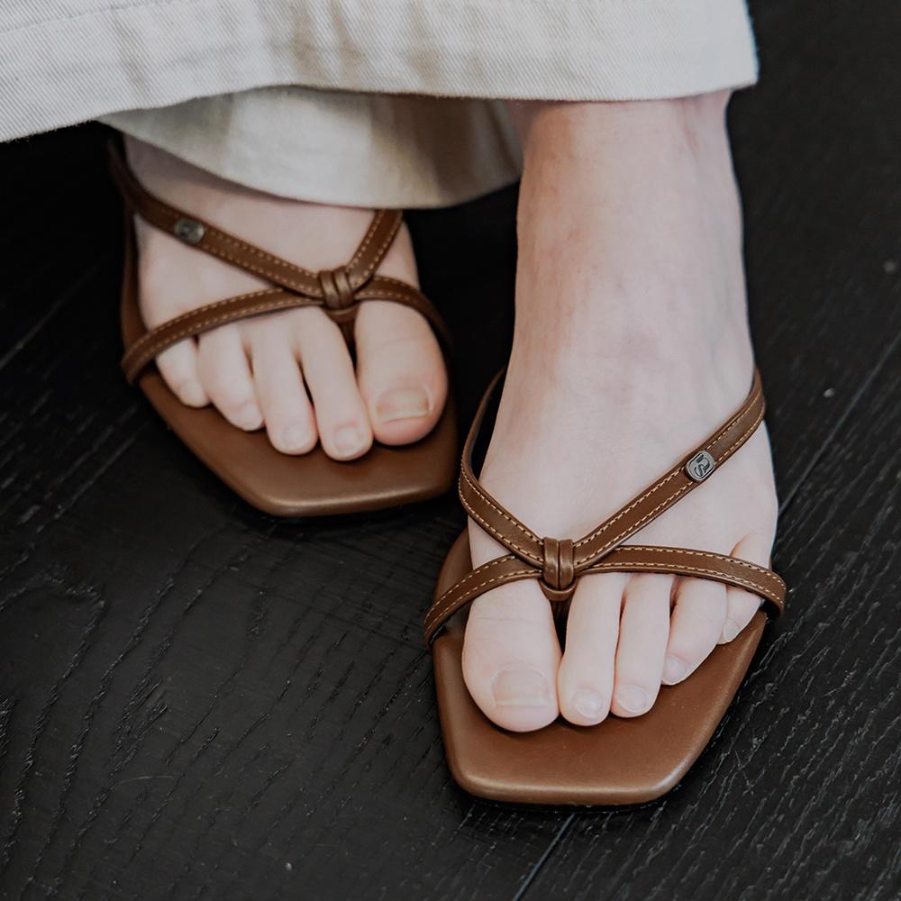 블레어 로고 스트랩 슬리퍼 [n5226]_4color