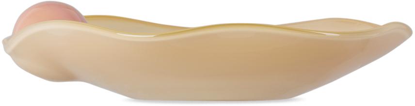 핑크 & 오프 화이트 더 볼 위드 어 트위스트 볼