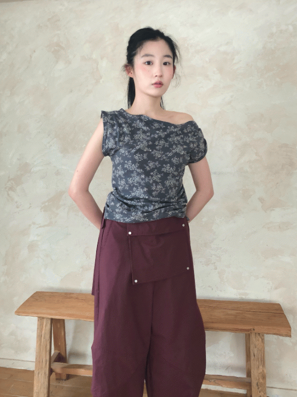 모네 스트링 티