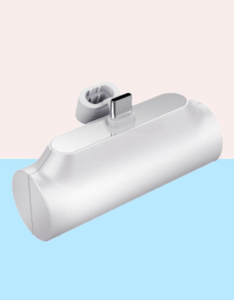 엑티몬 일체형 미니 보조배터리 C타입 5000mAh 거치 포켓