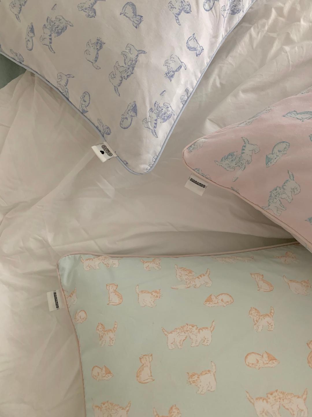 baby cat pillow cover