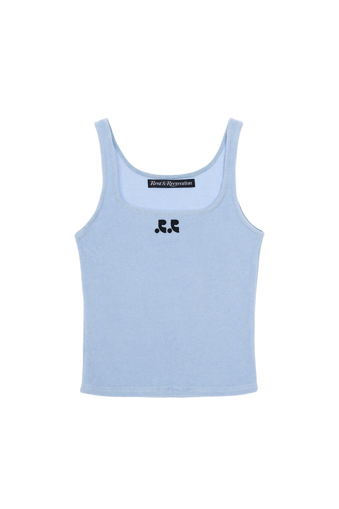 RR TERRY TANK TOP - SKYBLUE