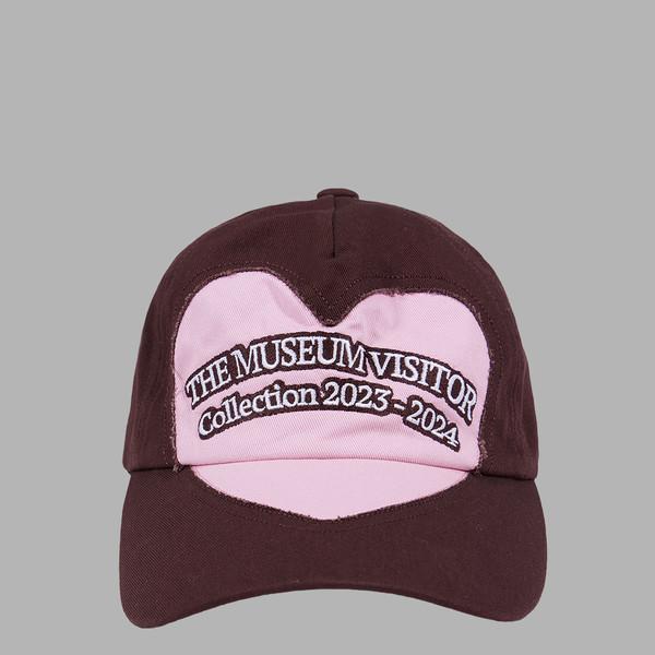 HEART CUT-OUT LOGO BALLCAP (BROWN)