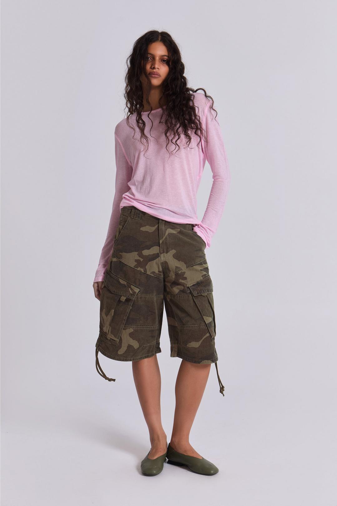Cadet Camo Shorts - W28 / Khaki