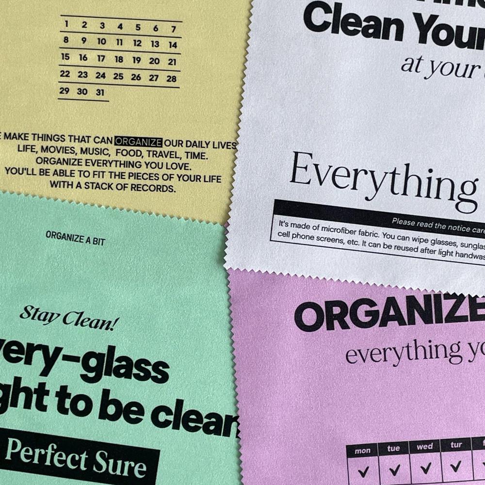 oab cleaning cloths 안경닦이 안경천