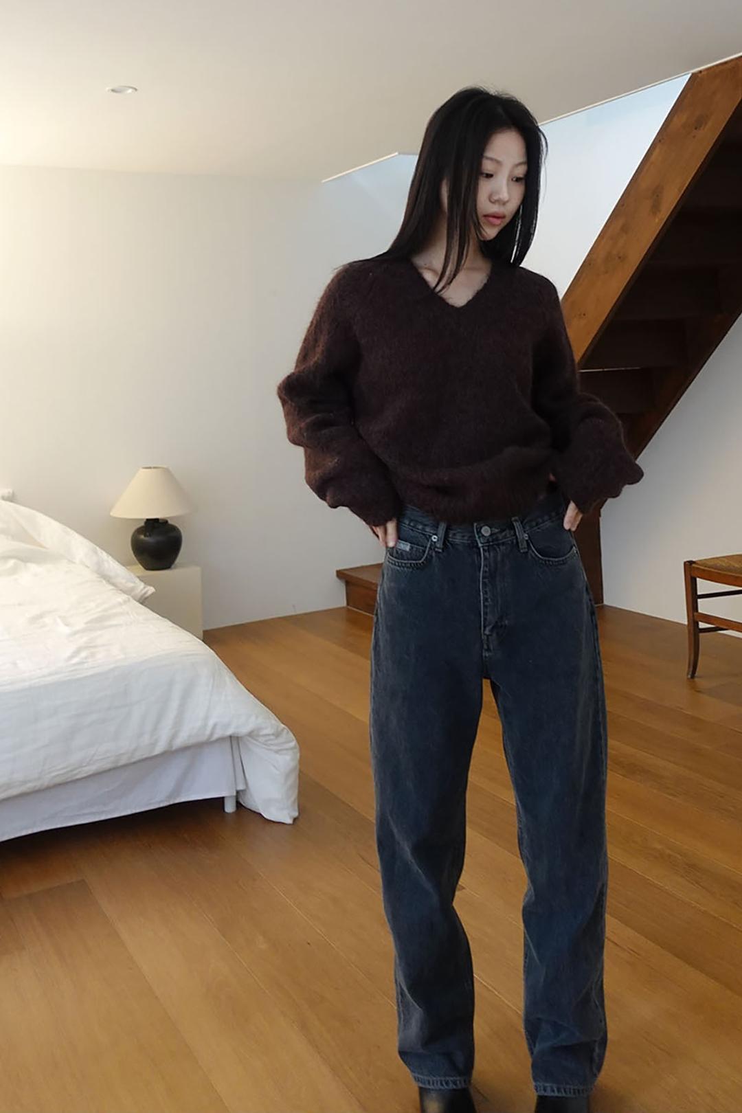 Dark origin denim