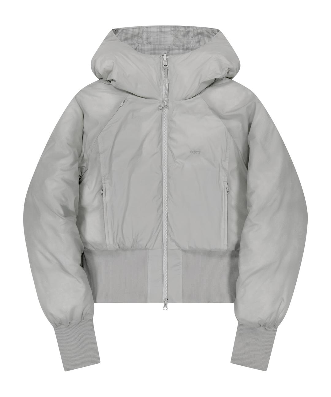 [PRE-ORDER/11월 초 순차배송] Reversible Check Padded Jacket / Grey