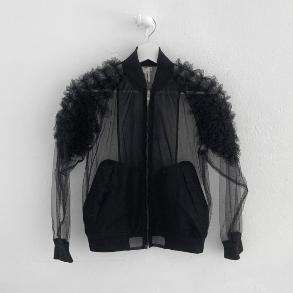 COMME des GARCONS tulle blouson