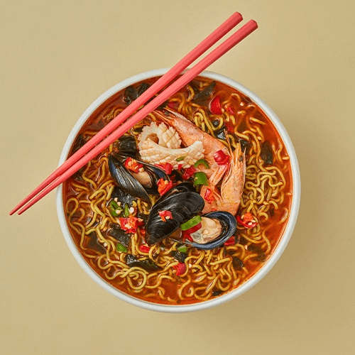 순탄라면 얼큰한맛_저탄수 식이섬유 라면