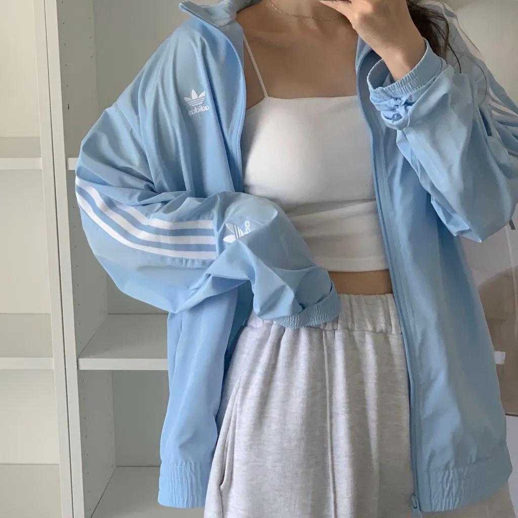 아디다스 키즈 오리지널 아디컬러 풀집업 바람막이 트랙 자켓 2컬러