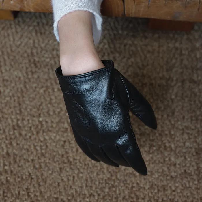 OVERDUE LAMBSKIN GLOVES_BLACK