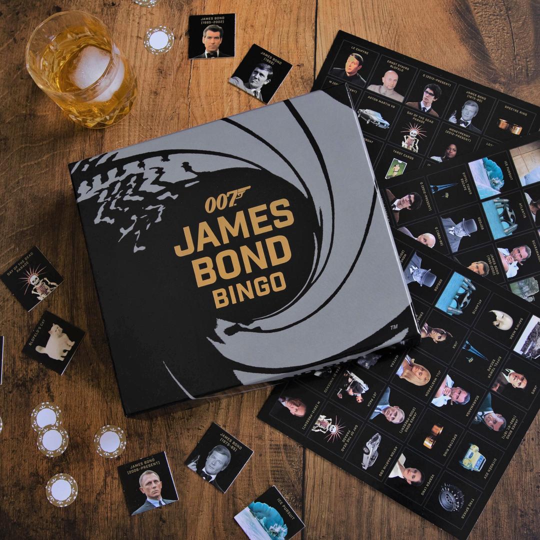 James Bond Bingo Game - By Laurence King