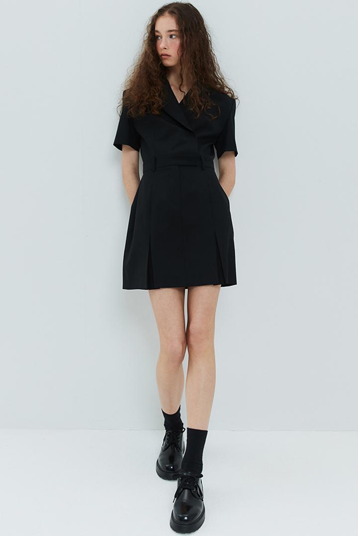 테일러드 드레스_블랙