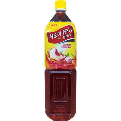 담터 액상 복숭아 홍차, 1.5L, 1개
