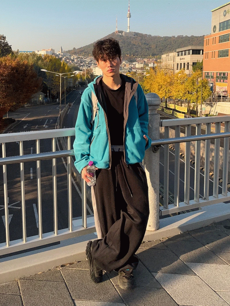 [주문폭주 / 리버시블] G reversible fleece jumper (2 color)