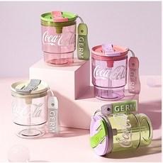 GERM 스프링핑크 코카콜라텀블러 트라이탄소재