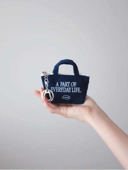 [아포엘] Tiny tote bag_Navy 타이니 토트백