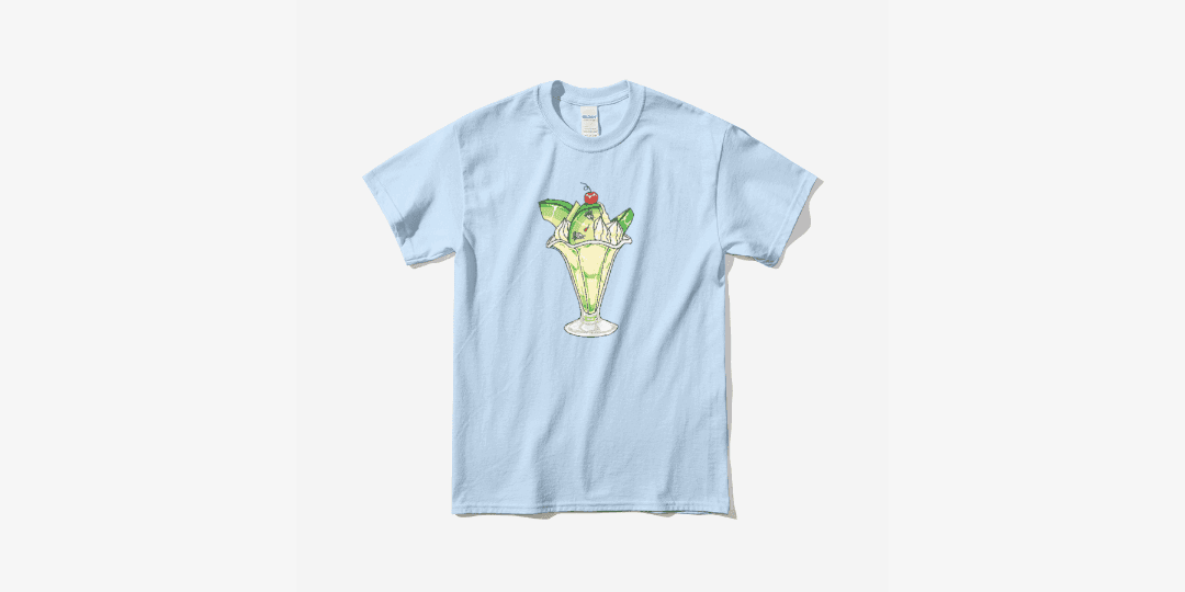 거대한 메론 파르페