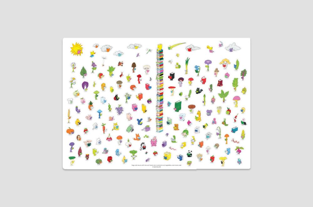 Everything Reads 대형 스티커, Bird Pit