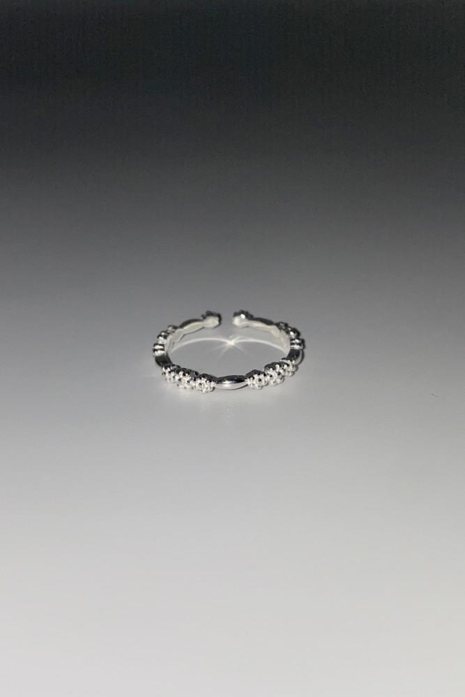 트리플 플로럴 링 / Silver925 / 2 colours