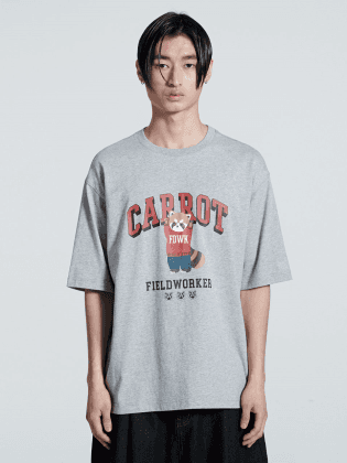 캐럿반팔티셔츠 CARROT HALF SLEEVES T-SHIRTS