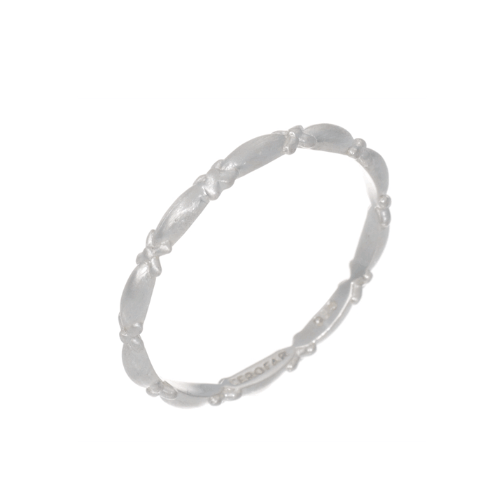 LADDER RING SILVER