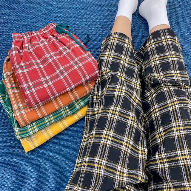 빅사이즈 잠옷바지 커플홈웨어 봄 가을 겨울 15종