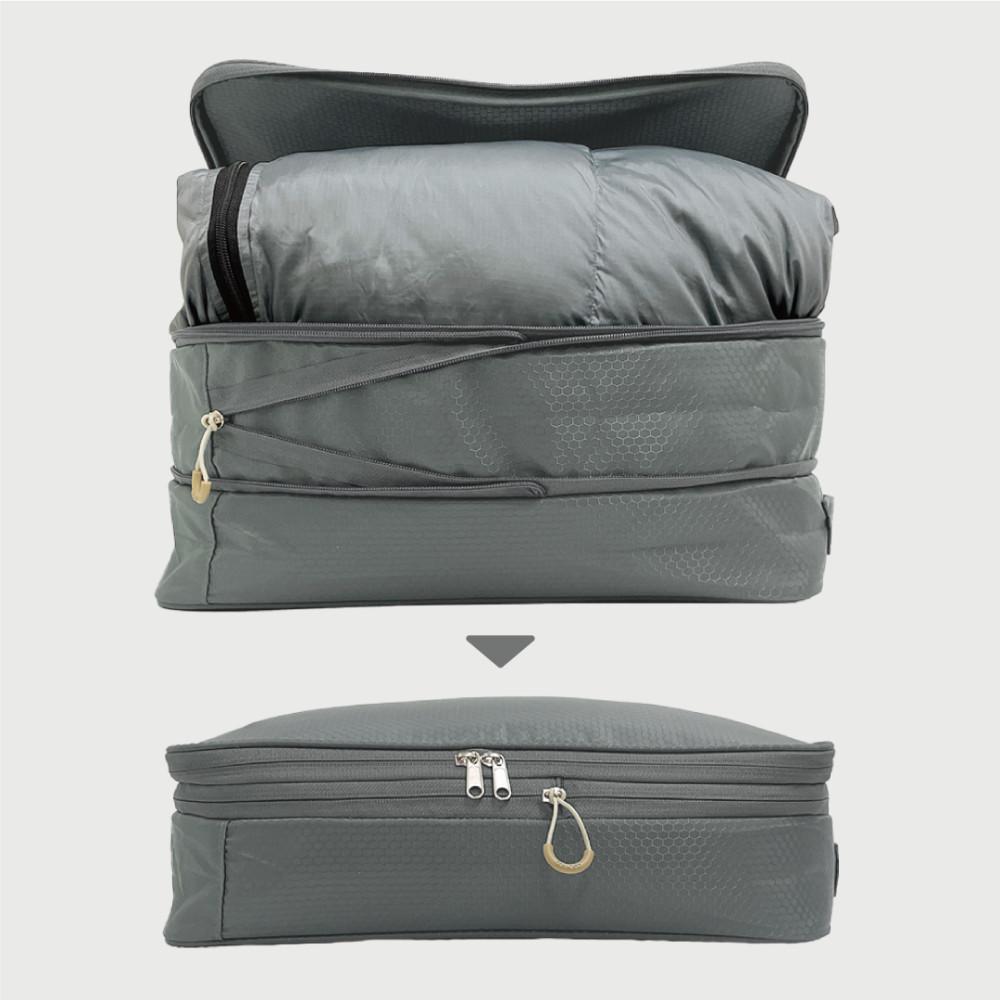 코지앤코 캠핑이불가방 L 옷 이불 압축파우치 다용도 수납 가방 멀티백