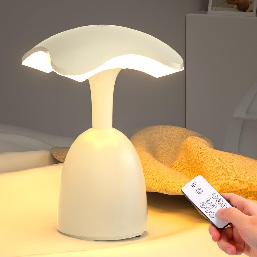 비센드 감성 3색 LED 터치 무드등 리모컨 조명 수면등 취침등 집들이선물